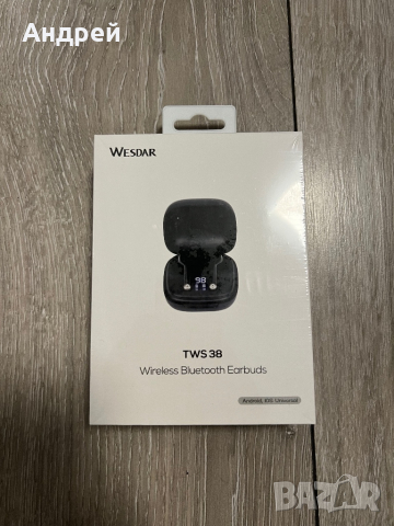 Нови Wesdar TWS 38 Безжични слушалки Bluetooth