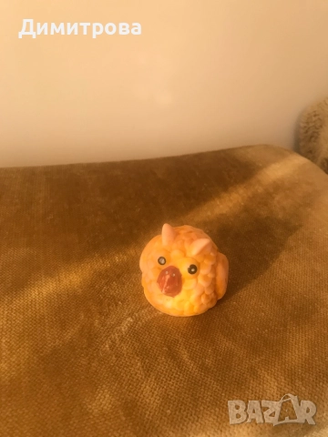 Гумени играчки - пате, лъвче, лисица, кокошка, бухалче, слонче, петле, слонче касичка, снимка 7 - Колекции - 42442978