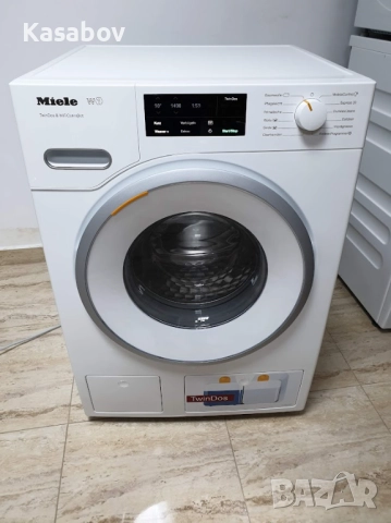 Miele Wi-Fi TwinDos Пералня Миеле 12м Гаранция, снимка 3 - Перални - 51980558
