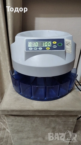 машина за броене на монети, снимка 2 - Друго търговско оборудване - 53469842