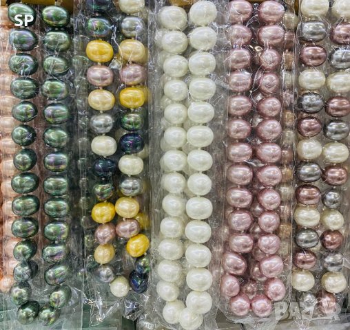 Колие от перли Майорка , снимка 2 - Гривни - 35998800