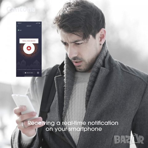 Смарт детектор за Дим X-Sense XS01-WT, Wi-FI безжични, Tuya, Smart Life, снимка 8 - Друга електроника - 39477970