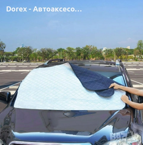 Термо сенник за предно стъкло на автомобил , снимка 7 - Аксесоари и консумативи - 53609024