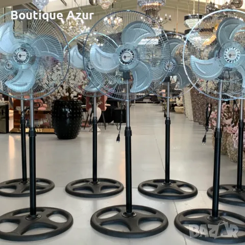 Вентилатор Rosberg R51760D12, 45W, 30 см, Черен, снимка 2 - Вентилатори - 50309759