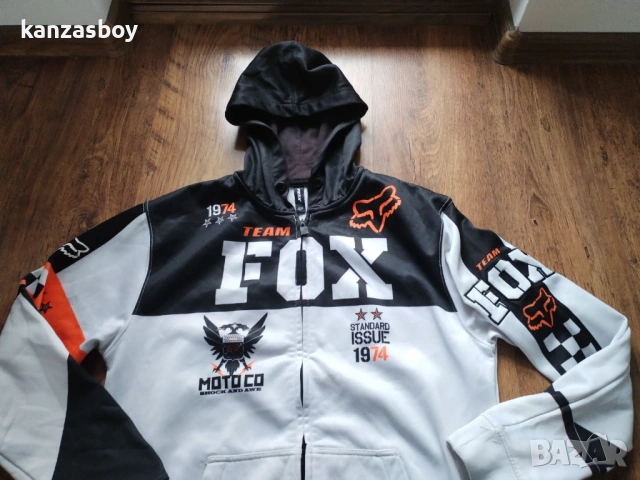 FOX - страхотно мъжко горнище M, снимка 3 - Спортни дрехи, екипи - 53305542