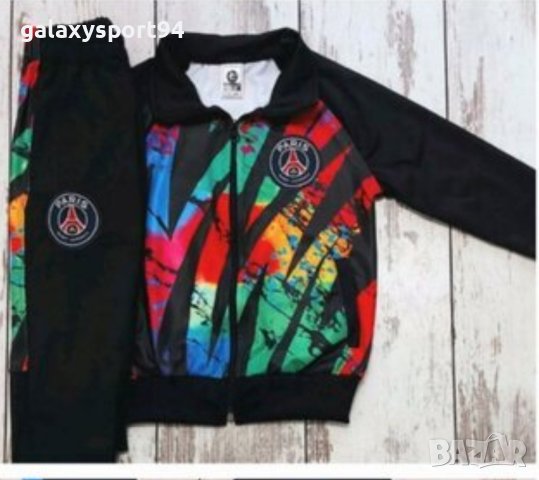 3 цвята Анцуг Париж Мбапе с Раница Мбапе детско Есен 2023г, снимка 3 - Футбол - 42247513