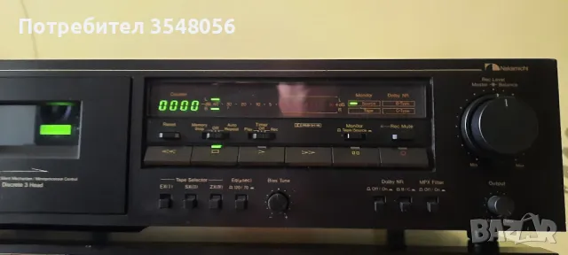 Триглав касетен дек Nakamichi CR-3, снимка 2 - Декове - 50198263