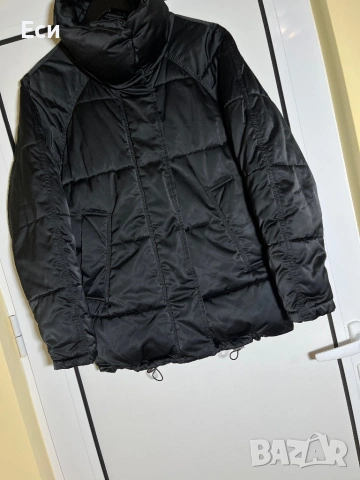 Дамско зимно яке Monki ( черно размер М), снимка 6 - Якета - 53344301