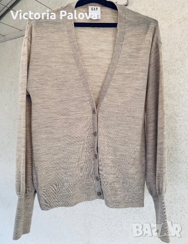 Нежна жилетка GAP,меринос, снимка 9 - Жилетки - 39108794