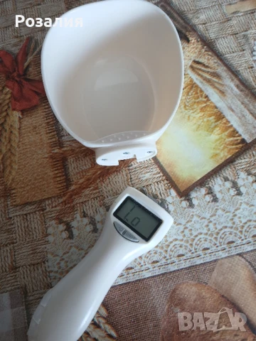 Кухненска везна с дисплей, тип лъжица, автоматично спиране, максимален капацитет 800 g, снимка 5 - Други - 50674599