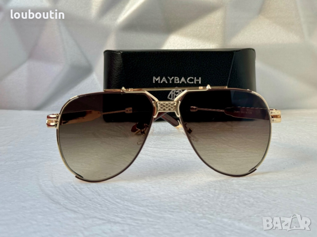 Maybach 2024 мъжки слънчеви очила маска 2 цвята, снимка 7 - Слънчеви и диоптрични очила - 44573028