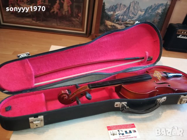 SТРАДИВАРИУО-ЦИГУЛКА С ТВЪРД КЕИС 0602222053, снимка 14 - Струнни инструменти - 35695542