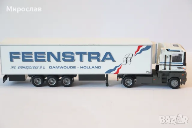 AMW H0 1/87 RENAULT MAGNUМ TIR ВЛЕКАЧ КАМИОН МОДЕЛ ТИР, снимка 7 - Колекции - 50124675