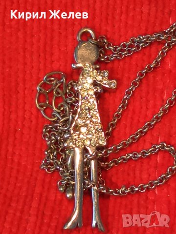 ПОСРЕБРЕН ФИГУРАЛЕН АРТ МЕДАЛЬОН ИНКРУСТИРАН с ЦИРКОНИ 13789, снимка 9 - Колиета, медальони, синджири - 35232068