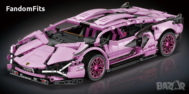 Сглобяема Състезателна Кола Sian 1215 части