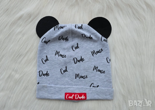 Детска шапка Мики м.Маус 1-3 години , снимка 5 - Шапки, шалове и ръкавици - 53489940