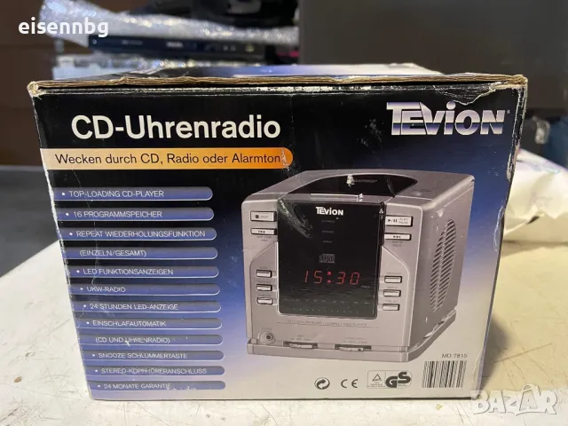 Tevion MD-7815 CD.Радио,Часовник и Будилник , снимка 9 - Други - 48272915
