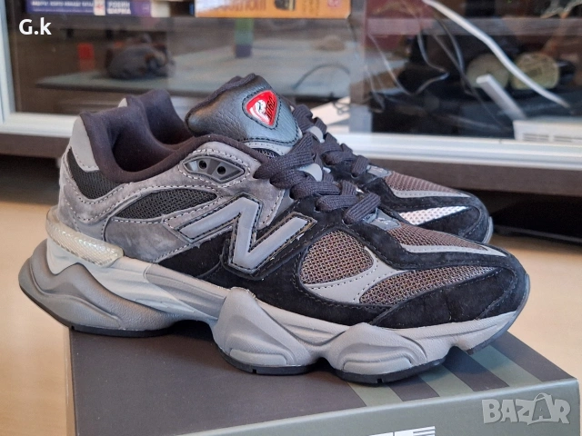 New Balance 9060 Black Castlerock Grey , снимка 2 - Маратонки - 53477750
