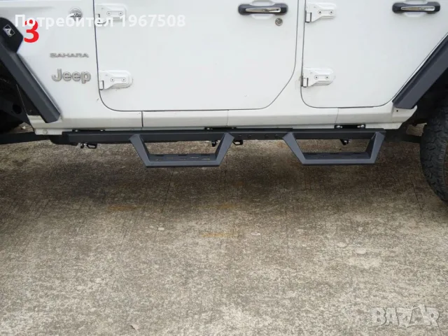 Степенки за Jeep Wrangler JK 2007 - 2017, снимка 8 - Части - 56088400