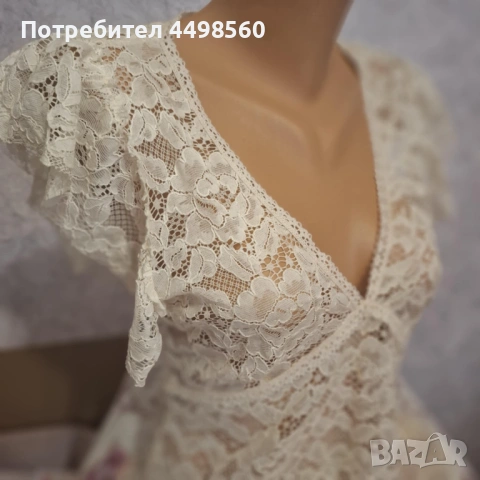 ZARA Риза/дантела, снимка 3 - Ризи - 51143104