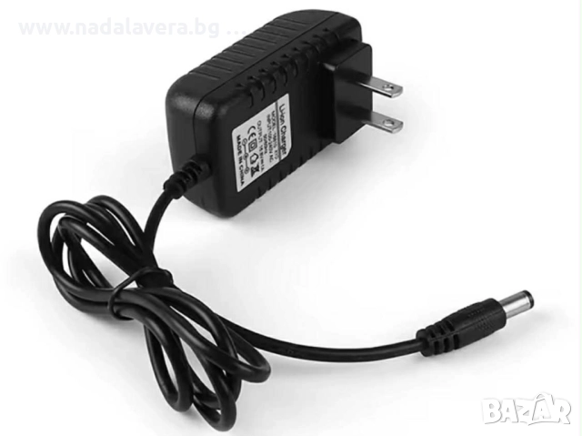 Адаптер 25.2V 1A за радиостанции прахосмукачки винтоверти детски играчки фенери, снимка 4 - Друга електроника - 51514593