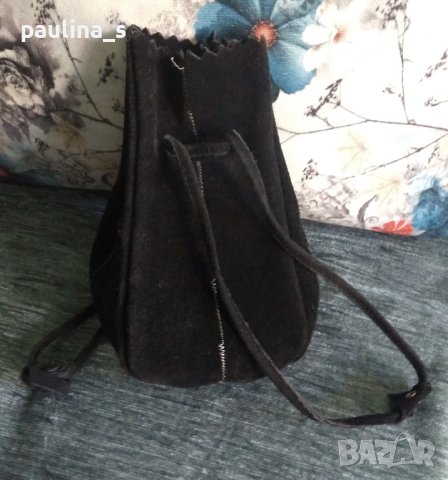 Три различни броя / Изумителна чанта от естествен велур, кадифе и с декорация , снимка 3 - Чанти - 42395681