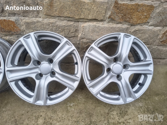 4х100 - 15 цола 4x100 алуминиеви джанти 4 x 100, снимка 5 - Гуми и джанти - 52533904