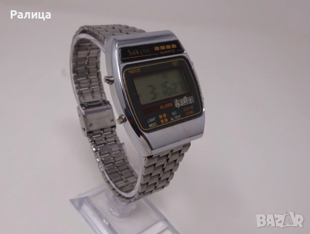 Eлектронен часовник Sakyno с мелодии, хронограф, снимка 3 - Мъжки - 53051265