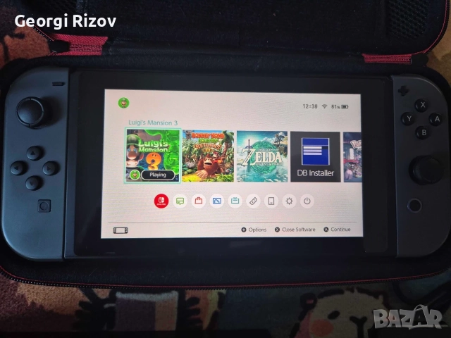 Modded Nintendo Switch V2, снимка 2 - Nintendo конзоли - 56071418