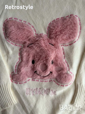 Много мек пуловер със зайче