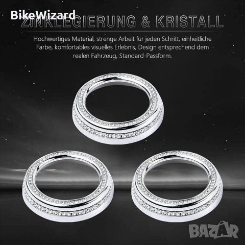 BLINGOOSE Volkswagen Tiguan Magotan Passat ArteonCC декоративни капаци за бутоните на климатика НОВИ, снимка 2 - Аксесоари и консумативи - 41820511