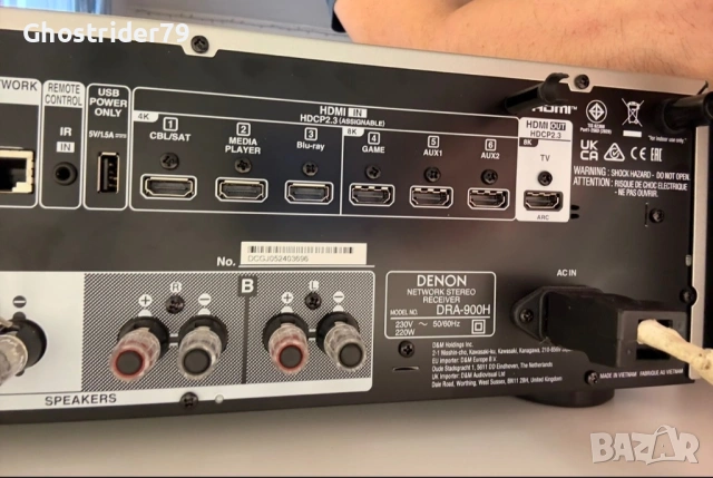 Denon Dra-900H New , снимка 7 - Ресийвъри, усилватели, смесителни пултове - 53781094