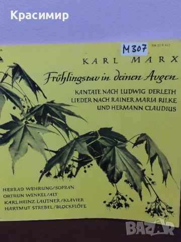 KARL MARX Винилова плоча 
