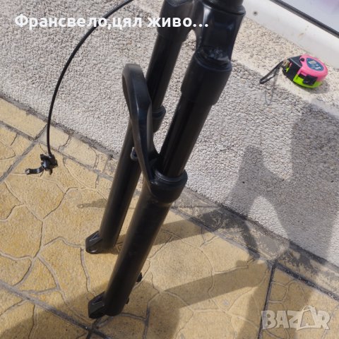 29 цола въздушна заключваща вилка за велосипед колело ос 15 , снимка 4 - Части за велосипеди - 41763722