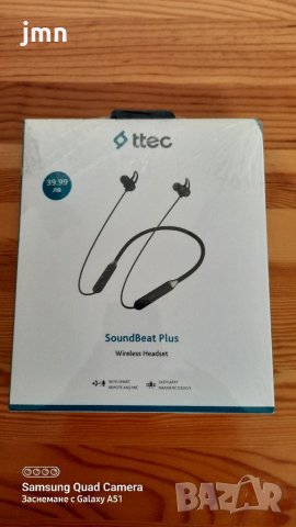 Продавам безжични слушалки ttec SoundBeat+, снимка 1 - Безжични слушалки - 34779674