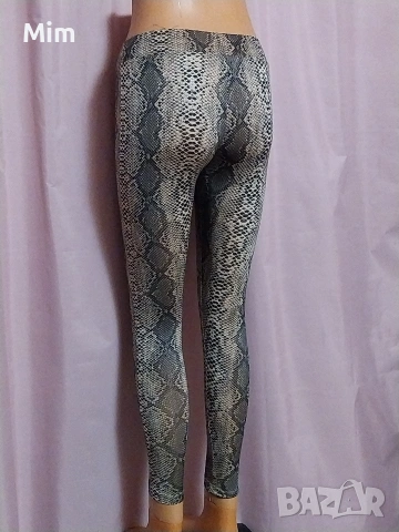 S Дамски клин змийски принт, снимка 2 - Клинове - 53662354