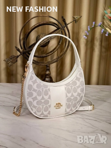 Дамска Кожена Чанта ✨ COACH , снимка 4 - Чанти - 52124621