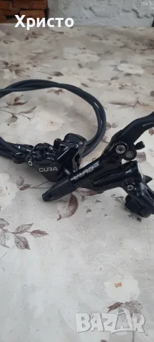 Formula Cura2 и курбели Shimano XT , снимка 3 - Части за велосипеди - 55934281