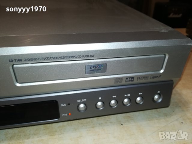 daewoo SD-7100 hifi video/dvd combo swiss 0706231122L, снимка 7 - Плейъри, домашно кино, прожектори - 41017801