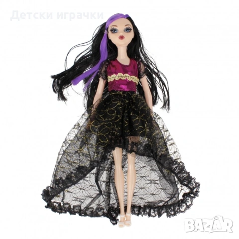 Карета каляска с кон и кукла Принцеса на мрака, с музика и светлини , снимка 5 - Кукли - 53040046