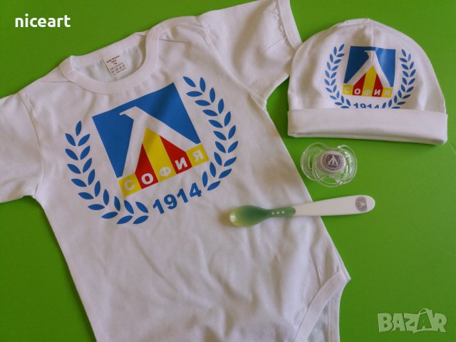 Бебешко боди на ЛЕВСКИ СОФИЯ, снимка 2 - Бодита за бебе - 34232162