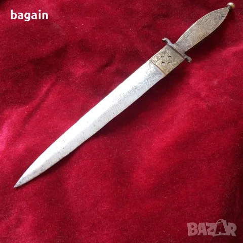 Старинна кама, кинжал., снимка 4 - Антикварни и старинни предмети - 56252257