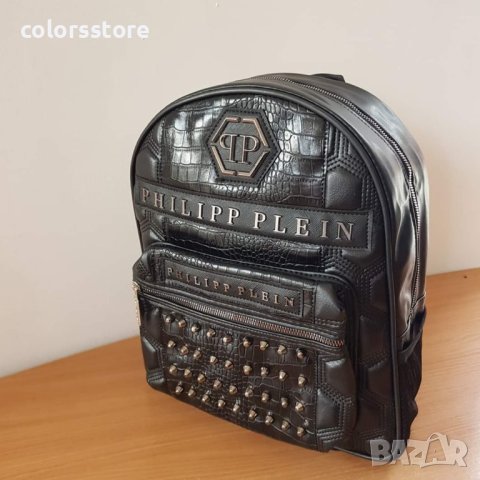 Мъжка кожена раница  Pfilipp Plein код SG46SH, снимка 4 - Раници - 31958991