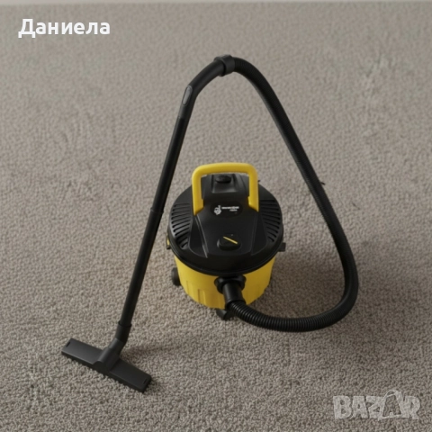 Мощна прахосмукачка за сухо и мокро почистване с 10L контейнер, снимка 3 - Прахосмукачки - 52478250