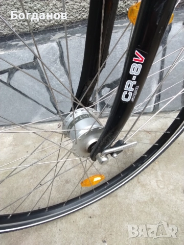 ВЕЛОСИПЕД PEGASUS ДАМСКИ ВЪТ.СКОРОСТИ SHIMANO 8 SPEED с Контра 28" като Нов , снимка 2 - Велосипеди - 52456143