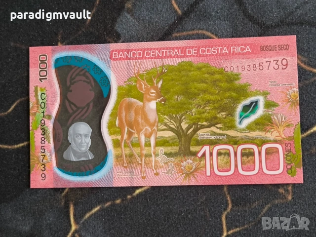 Банкнота - Коста Рика - 1000 колона UNC | 2019г.