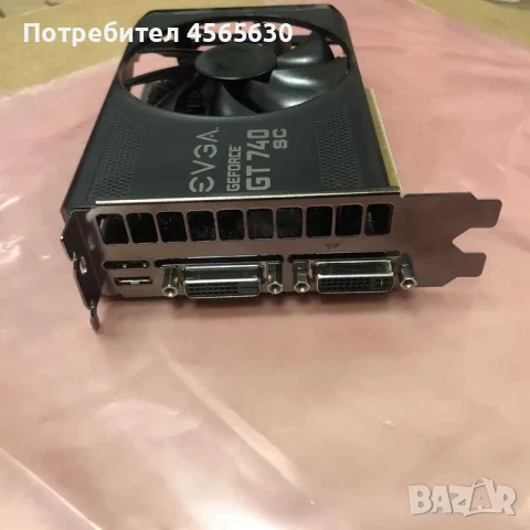 Видеокарта EVGA-Gtx740-SC-2GB