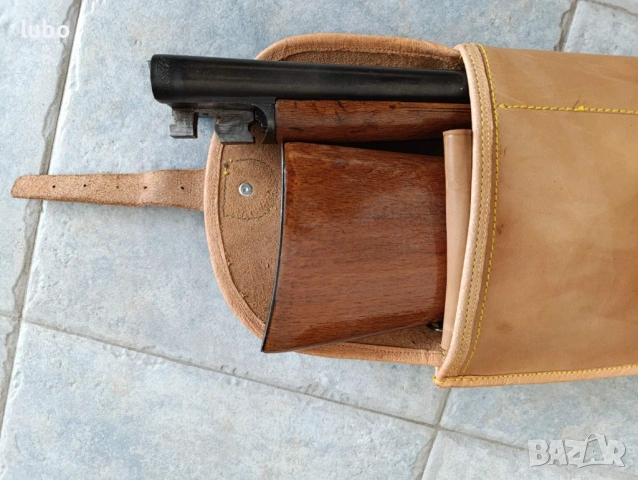 Калъф за пушка от естествена кожа, снимка 3 - Оборудване и аксесоари за оръжия - 53681431