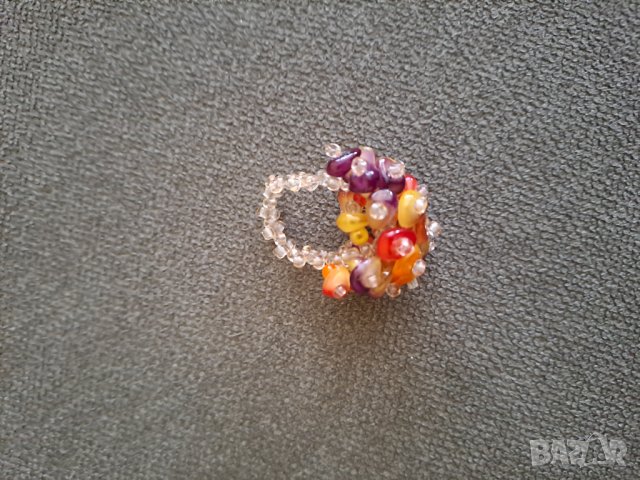 Комплект бижута от цветни мъниста, снимка 18 - Бижутерийни комплекти - 41862462