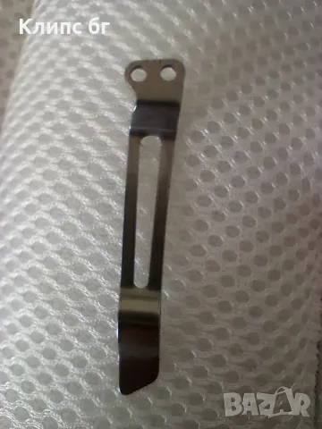 Стоманен клипс за нож 